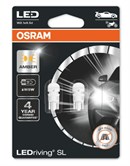 Osram LED Pære Gul W5W (2 stk)